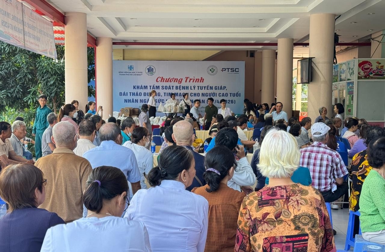 Toàn cảnh chương trình tại Phường Tân Hưng