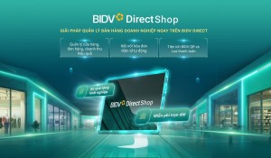 Quản lý bán hàng hiệu quả hơn với BIDV Direct Shop