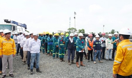 Dự án đường ống dẫn khí Lô B - Ô Môn tăng tốc thi công