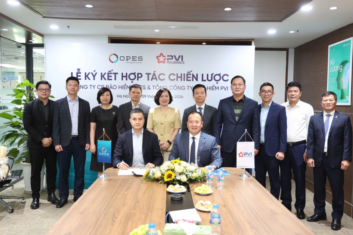 OPES và Bảo hiểm PVI ký kết hợp tác chiến lược, nâng cao trải nghiệm khách hàng
