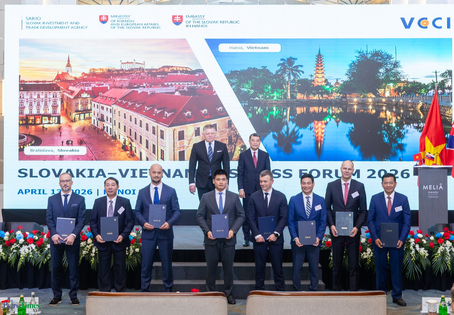 Thủ tướng Lê Minh Hưng: Tăng cường hợp tác doanh nghiệp Việt Nam - Slovakia Tăng cường hợp tác doanh nghiệp Việt Nam - Slovakia