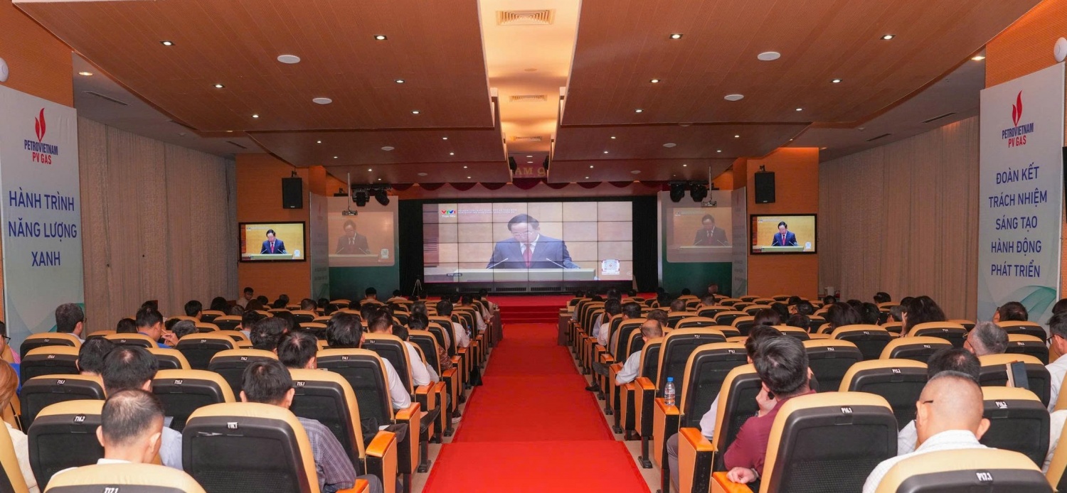 Điểm cầu Hội trường Tầng 02, PV GAS Tower