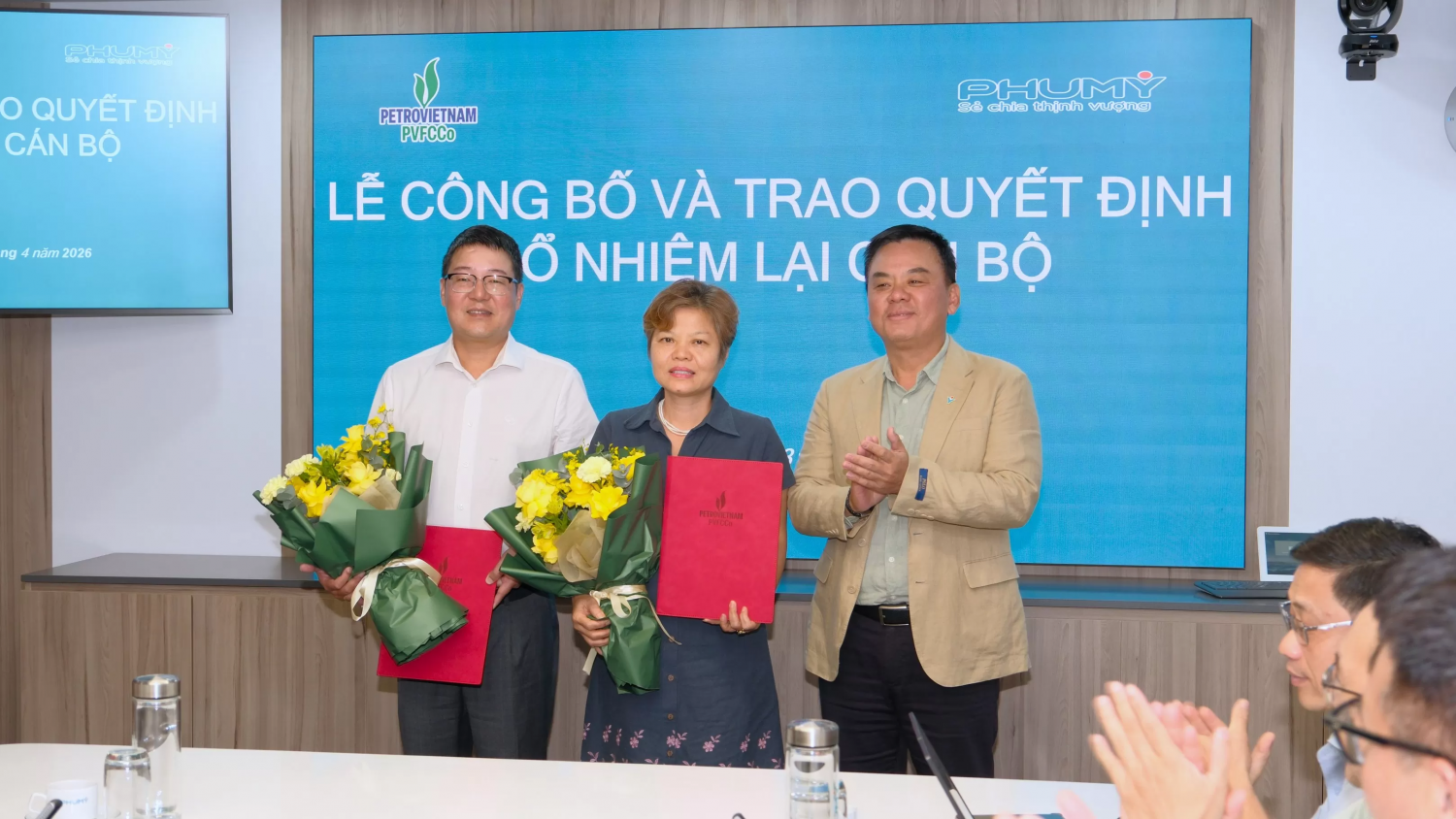 PetroVietnam fertilizer and chemicals corporation (Phu My) reappoints two Deputy General Directors
