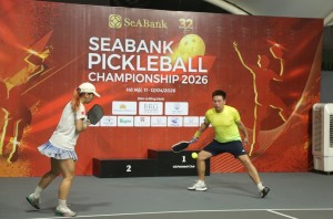 SeABank Pickleball Championship 2026: Hơn 400 VĐV tranh tài, gây quỹ từ thiện gần 620 triệu đồng cho giáo dục và môi trường