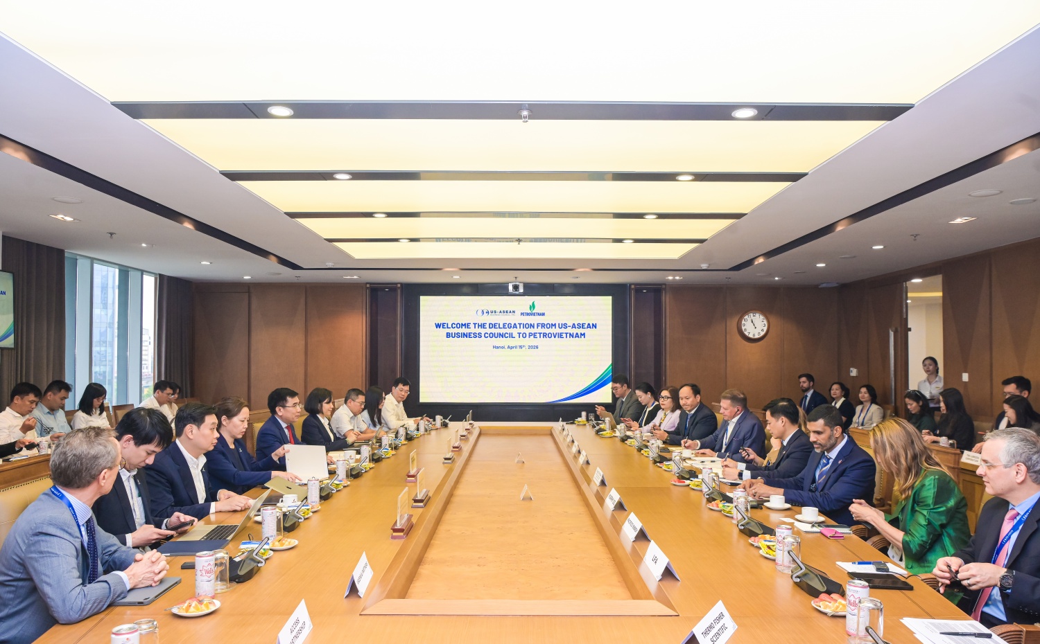 Petrovietnam thúc đẩy hợp tác với doanh nghiệp Hoa Kỳ, góp phần đảm bảo an ninh năng lượng, hướng tới phát triển bền vững