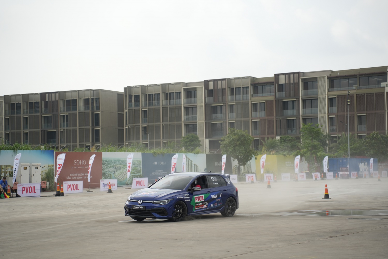 Bế mạc Giải đua ô tô Gymkhana Vô địch Miền Nam PVOIL Cup 2026