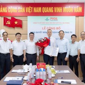 Ông Đặng Tiến Dũng được bầu làm Chủ tịch HĐQT PVOIL Hải Phòng