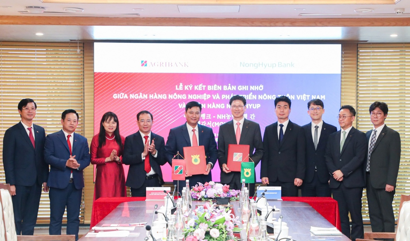 Agribank và NongHyup Bank mở rộng hợp tác tài chính nông nghiệp và chuyển đổi số