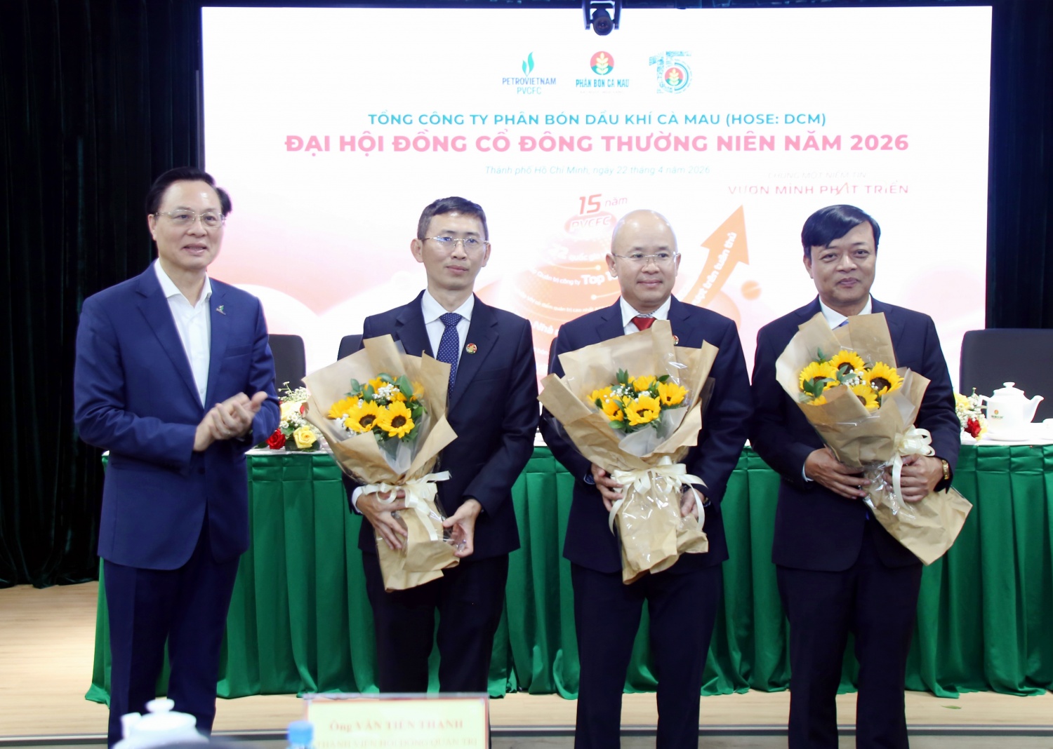 PVCFC có Chủ tịch HĐQT và Tổng Giám đốc mới