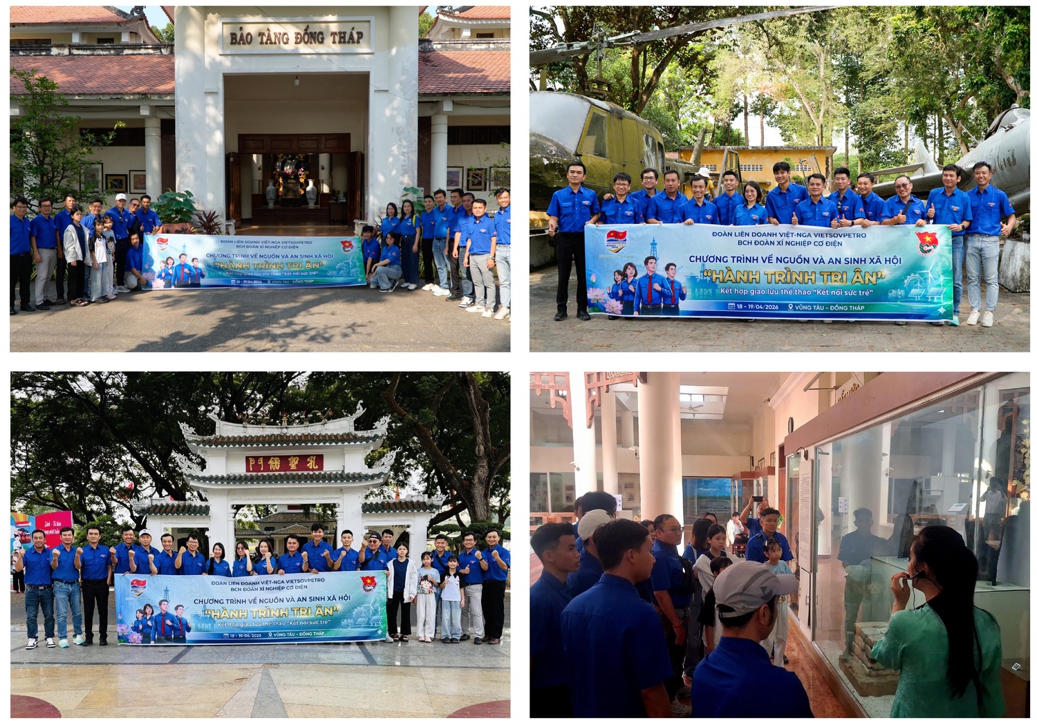 Tuổi trẻ Xí nghiệp Cơ điện Vietsovpetro với “Hành trình tri ân và Kết nối sức trẻ”