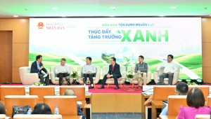 Tận dụng nguồn lực thúc đẩy tăng trưởng xanh