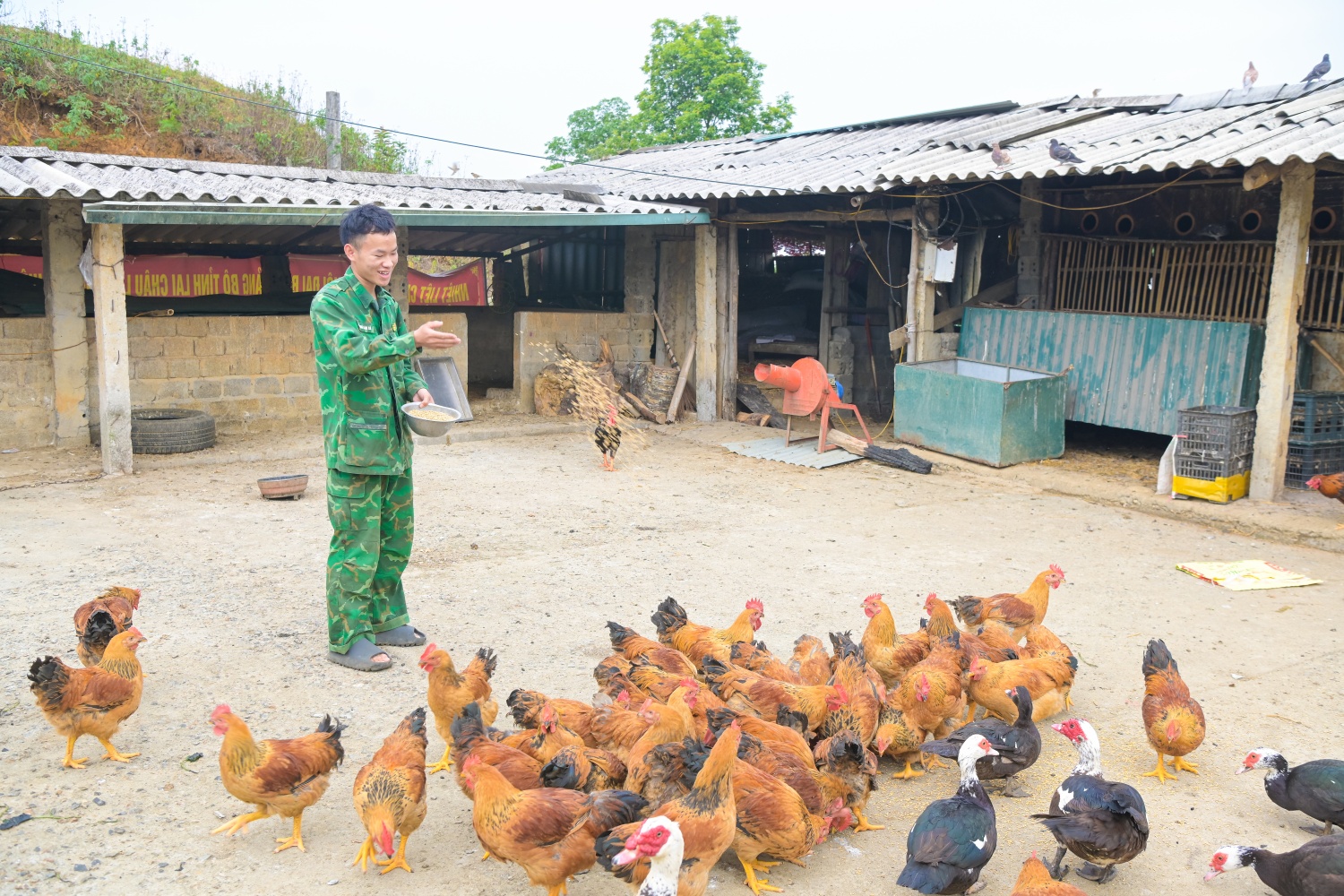 Ấm tình nơi tuyến đầu Tổ quốc, người lính giữ đất bằng cả trái tim