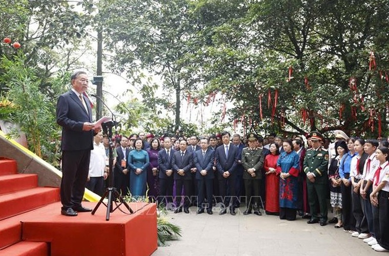 Phát biểu của Tổng Bí thư, Chủ tịch nước Tô Lâm tại Lễ hội Đền Hùng