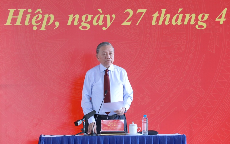 Toàn văn bài nói chuyện của Tổng Bí thư, Chủ tịch nước Tô Lâm với công nhân, người lao động Thành phố Hồ Chí Minh