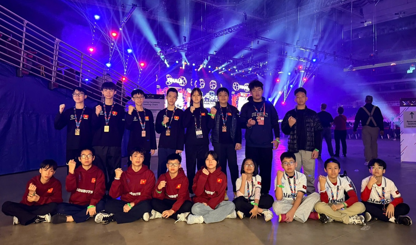 Petrovietnam chắp cánh học sinh Việt chinh phục đấu trường robotics thế giới