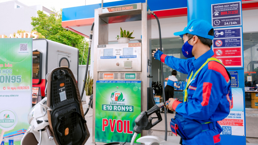 PVOIL bán thử nghiệm xăng E10 từ 1/8/2025