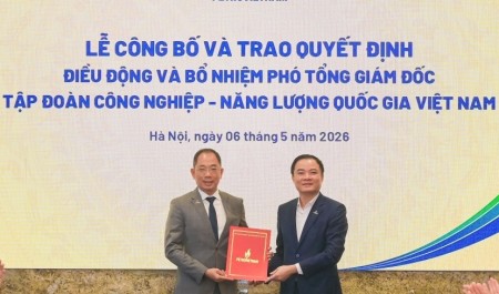 Đồng chí Cao Hoài Dương được bổ nhiệm giữ chức Phó Tổng Giám đốc Petrovietnam
