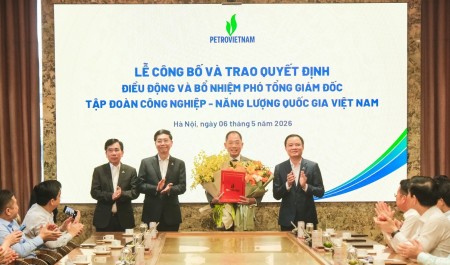 [VIDEO] Đồng chí Cao Hoài Dương được bổ nhiệm giữ chức Phó Tổng Giám đốc Petrovietnam