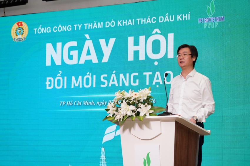 Ngày hội Đổi mới sáng tạo PVEP: Tối ưu vận hành khai thác và nâng cao hệ số thu hồi dầu Ngày hội Đổi mới sáng tạo PVEP: Tối ưu vận hành khai thác và nâng cao hệ số thu hồi dầu