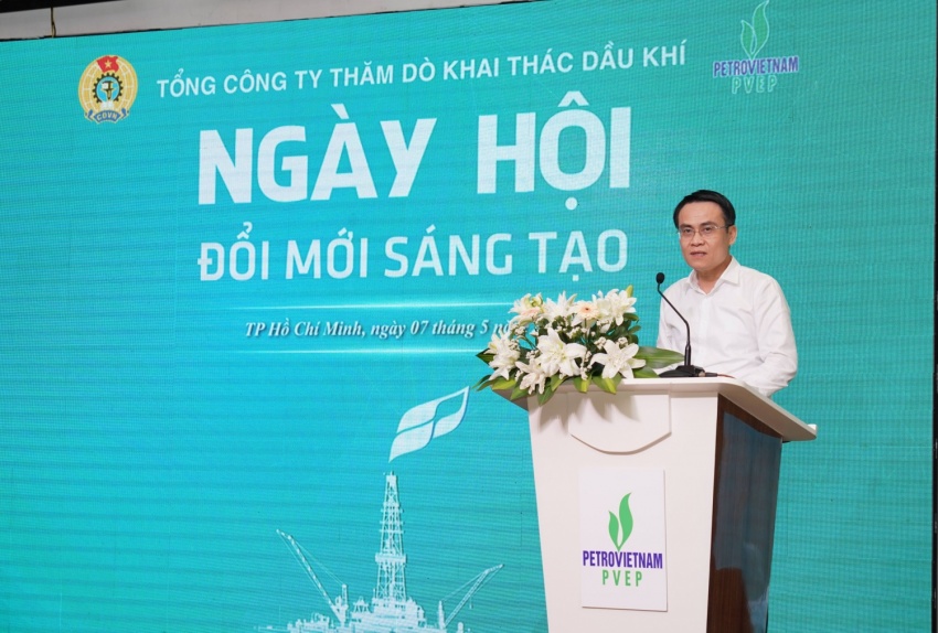 Ngày hội Đổi mới sáng tạo PVEP: Tối ưu vận hành khai thác và nâng cao hệ số thu hồi dầu Ngày hội Đổi mới sáng tạo PVEP: Tối ưu vận hành khai thác và nâng cao hệ số thu hồi dầu