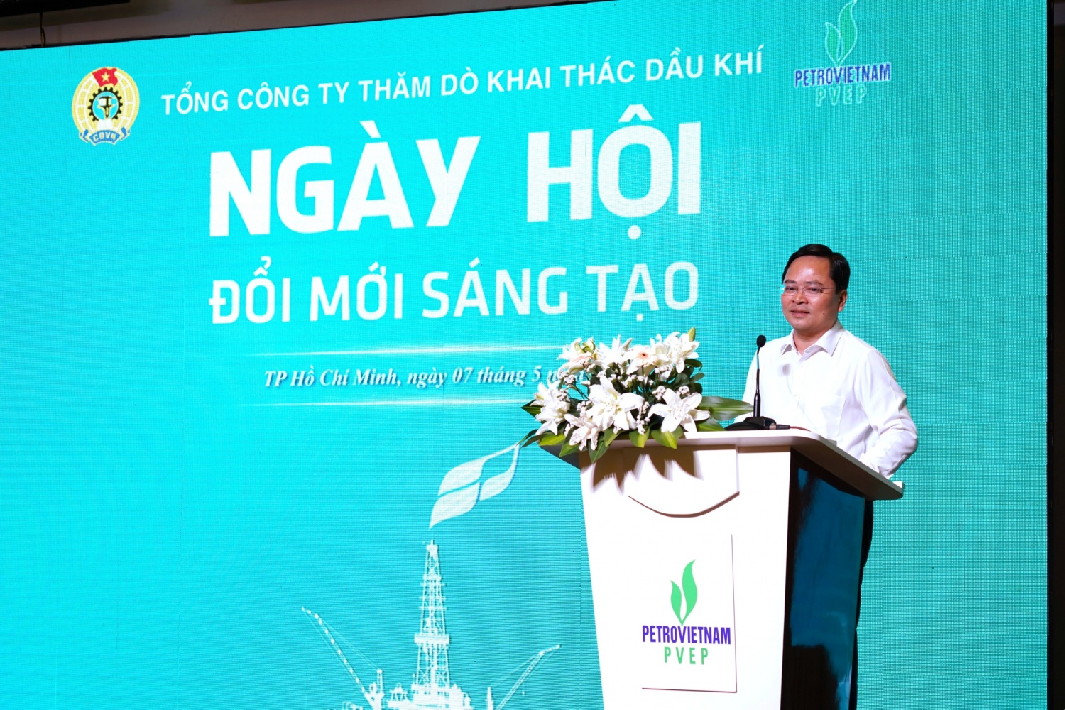 Ngày hội Đổi mới sáng tạo PVEP: Tối ưu vận hành khai thác và nâng cao hệ số thu hồi dầu Ngày hội Đổi mới sáng tạo PVEP: Tối ưu vận hành khai thác và nâng cao hệ số thu hồi dầu