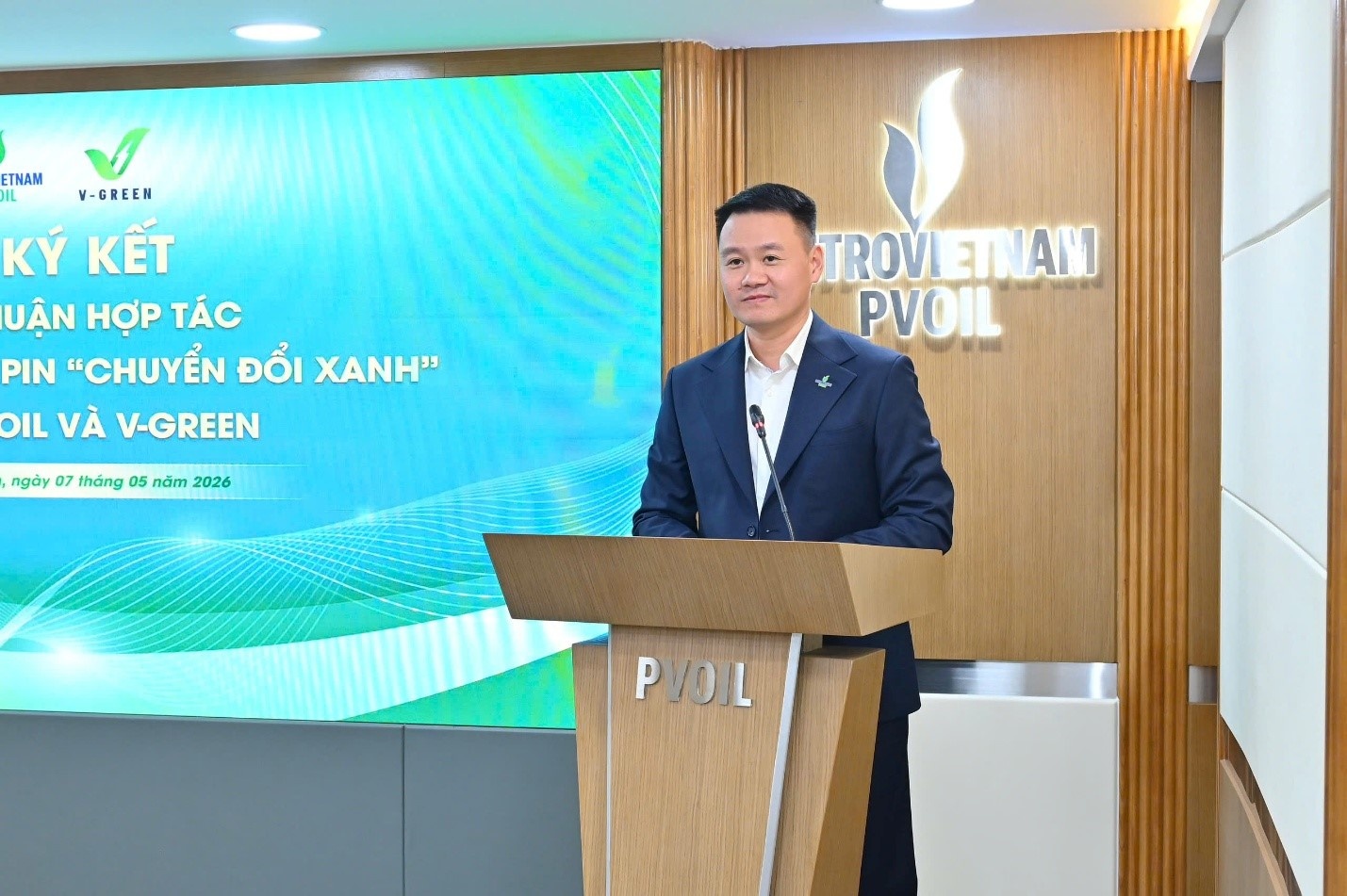 Ông Lê Trung Hưng – Phó Tổng Giám đốc PVOIL