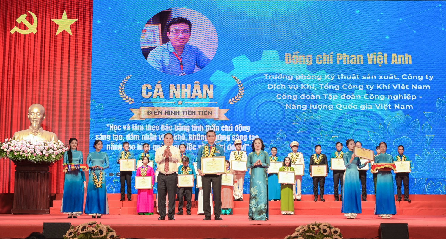 Những tấm gương tiêu biểu của Petrovietnam được tôn vinh trong học tập và làm theo Bác