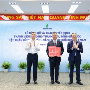 [VIDEO] Công bố và trao quyết định Thành viên HĐTV, Tổng Giám đốc Tập đoàn Công nghiệp - Năng lượng Quốc gia Việt Nam