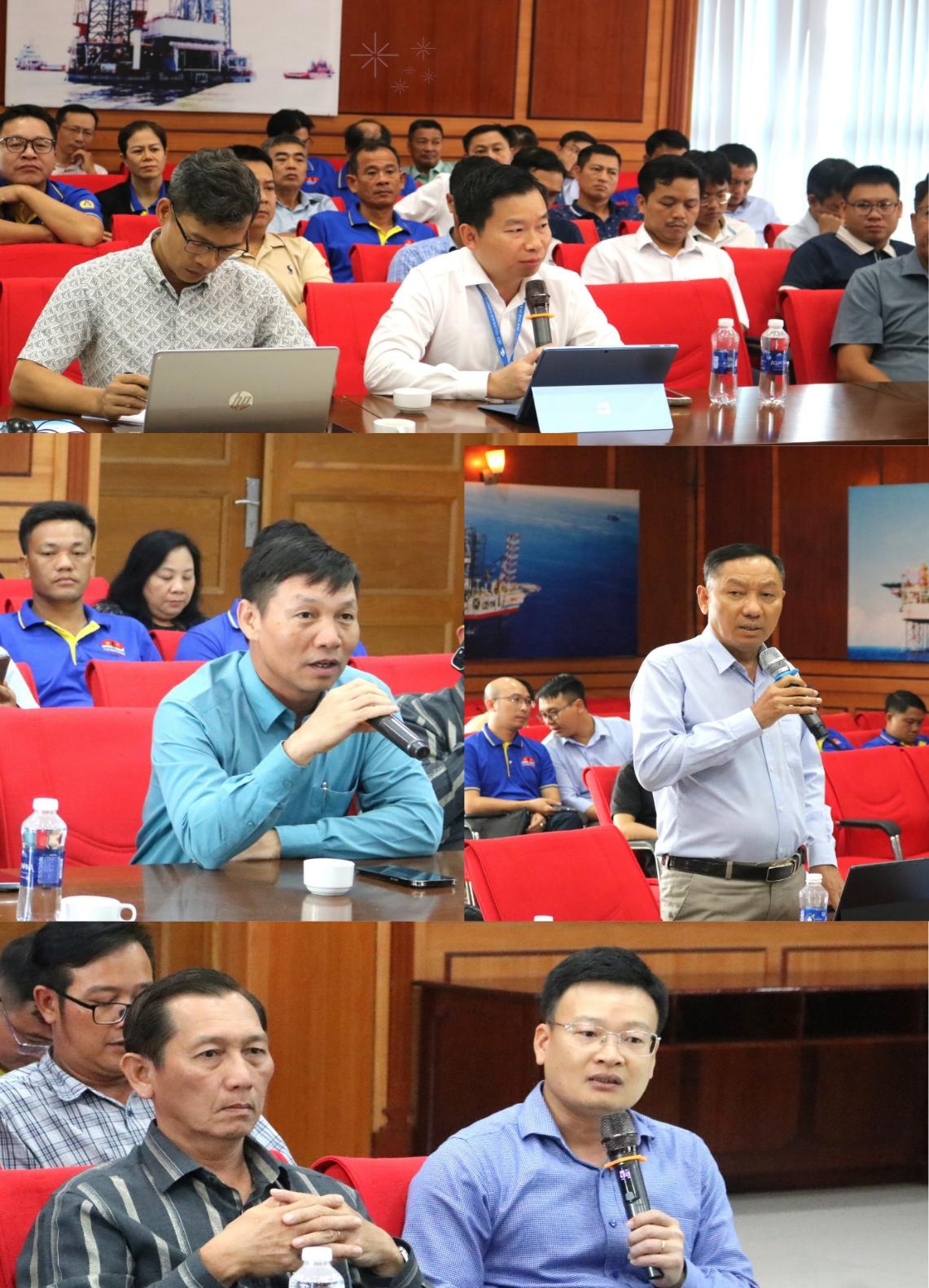 Những ý kiến chia sẻ của các ATVSV được các lãnh đạo đơn vị tiếp thu và giải đáp ngay tại Hội thảo. Những ý kiến chia sẻ của các ATVSV được các lãnh đạo đơn vị tiếp thu và giải đáp ngay tại Hội thảo.