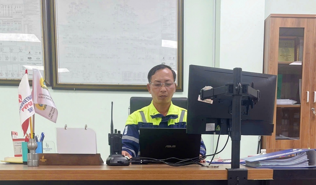 Người giữ an toàn cho từng vòng quay tổ máy của NMNĐ Sông Hậu 1