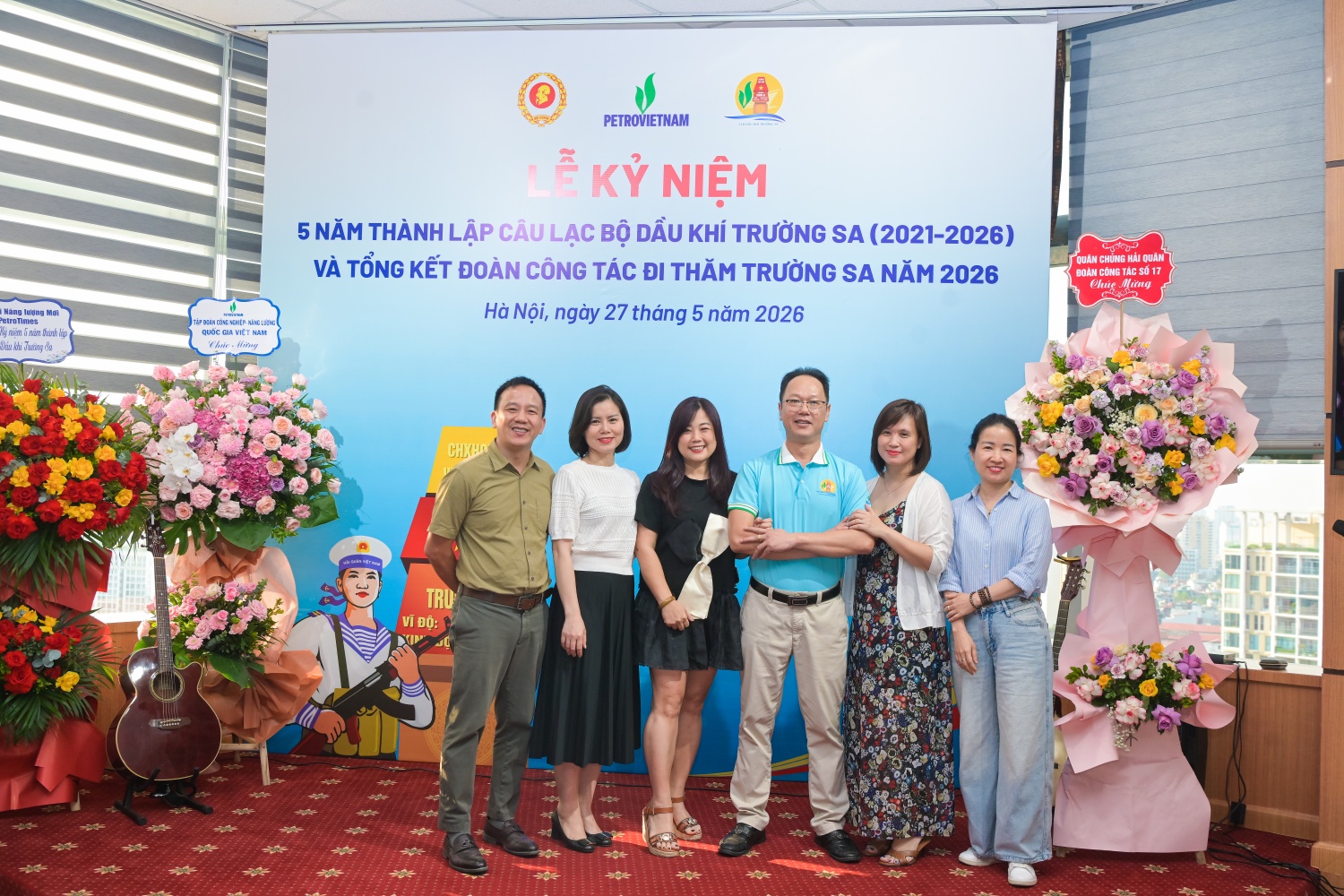 5 năm CLB Dầu khí Trường Sa: Lan tỏa văn hóa nghĩa tình Petrovietnam, tiếp nối hành trình bảo vệ chủ quyền Tổ quốc