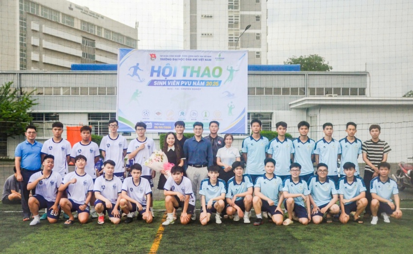 Sôi nổi khai mạc Hội thao Sinh viên PVU năm 2026 Sôi nổi khai mạc Hội thao Sinh viên PVU năm 2026
