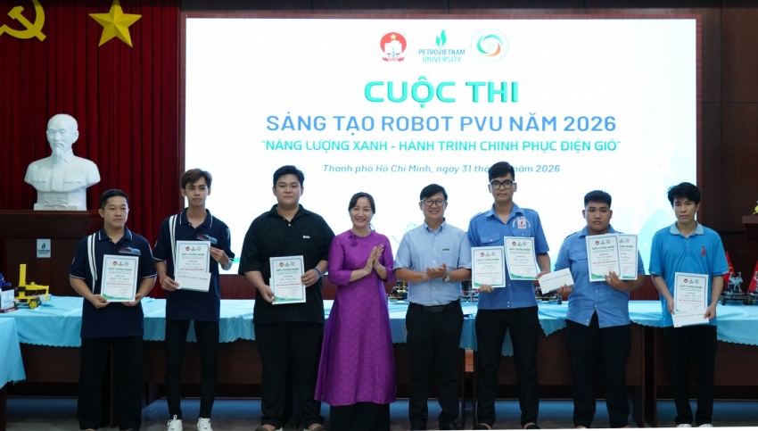 STEM Innovation Petrovietnam: Khơi nguồn đam mê khoa học đỉnh cao tại Sáng tạo Robot PVU 2026 STEM Innovation Petrovietnam: Khơi nguồn đam mê khoa học đỉnh cao tại Sáng tạo Robot PVU 2026