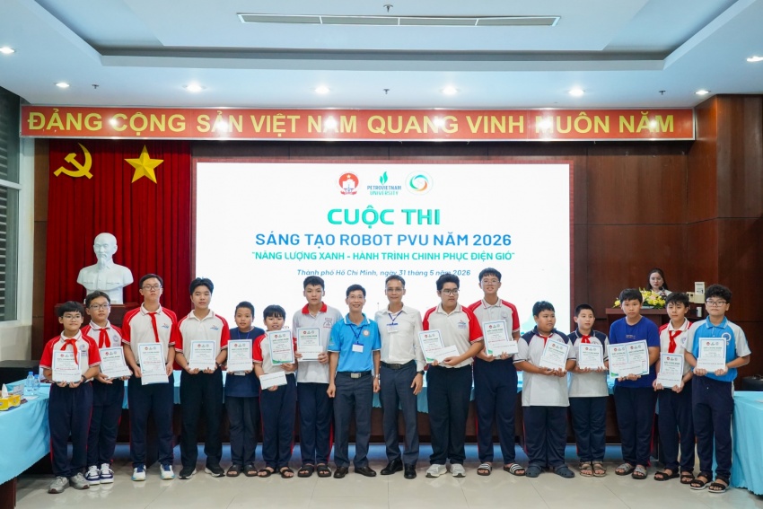 STEM Innovation Petrovietnam: Khơi nguồn đam mê khoa học đỉnh cao tại Sáng tạo Robot PVU 2026 STEM Innovation Petrovietnam: Khơi nguồn đam mê khoa học đỉnh cao tại Sáng tạo Robot PVU 2026