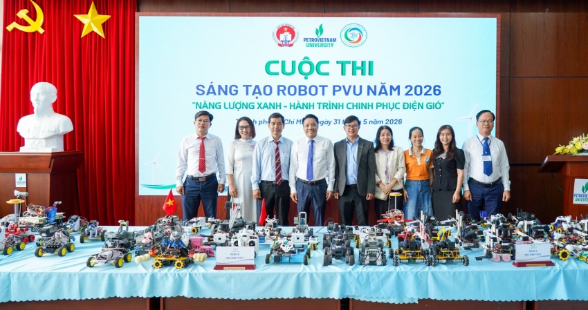 STEM Innovation Petrovietnam: Khơi nguồn đam mê khoa học đỉnh cao tại Sáng tạo Robot PVU 2026 STEM Innovation Petrovietnam: Khơi nguồn đam mê khoa học đỉnh cao tại Sáng tạo Robot PVU 2026