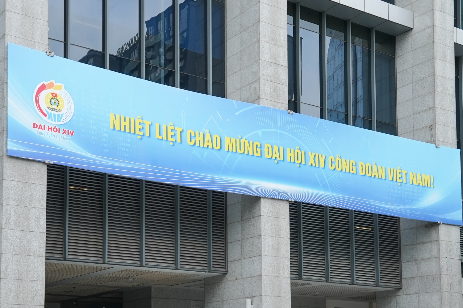 [Chùm ảnh] Công tác chuẩn bị cho Đại hội Công đoàn Việt Nam lần thứ XIV đã sẵn sàng