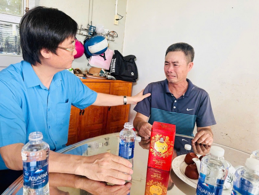 Công đoàn Petrovietnam thăm và trao “Những món quà từ Đại hội” đến người lao động khó khăn, mắc bệnh hiểm nghèo khu vực Bà Rịa   Vũng Tàu