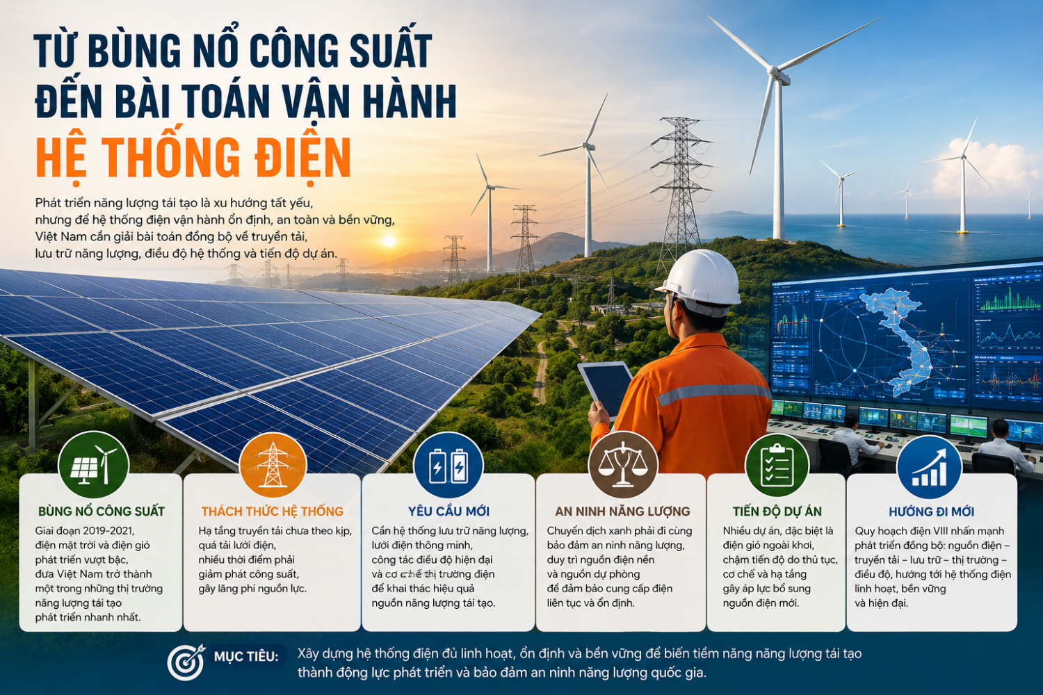 Bài 2: Từ bùng nổ công suất đến bài toán vận hành hệ thống điện