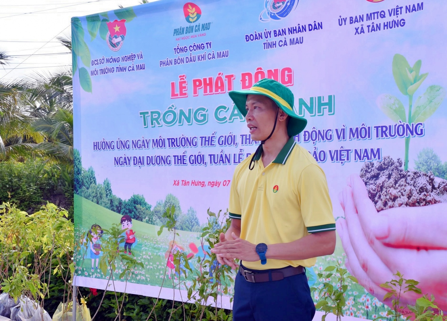 Tuổi trẻ PVCFC trồng 700 cây xanh hưởng ứng Ngày Môi trường thế giới 2026