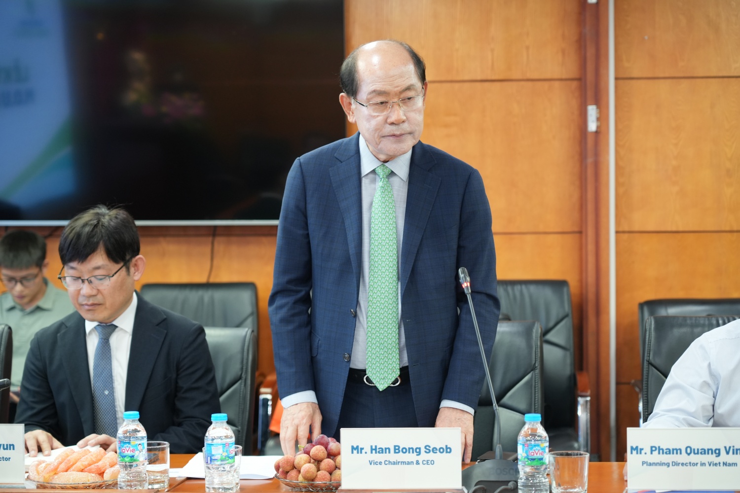 Ông Han Bong Seob – Phó Chủ tịch kiêm Tổng Giám đốc điều hành SOOSAN đánh giá cao vị thế của PVPS tại thị trường Việt Nam