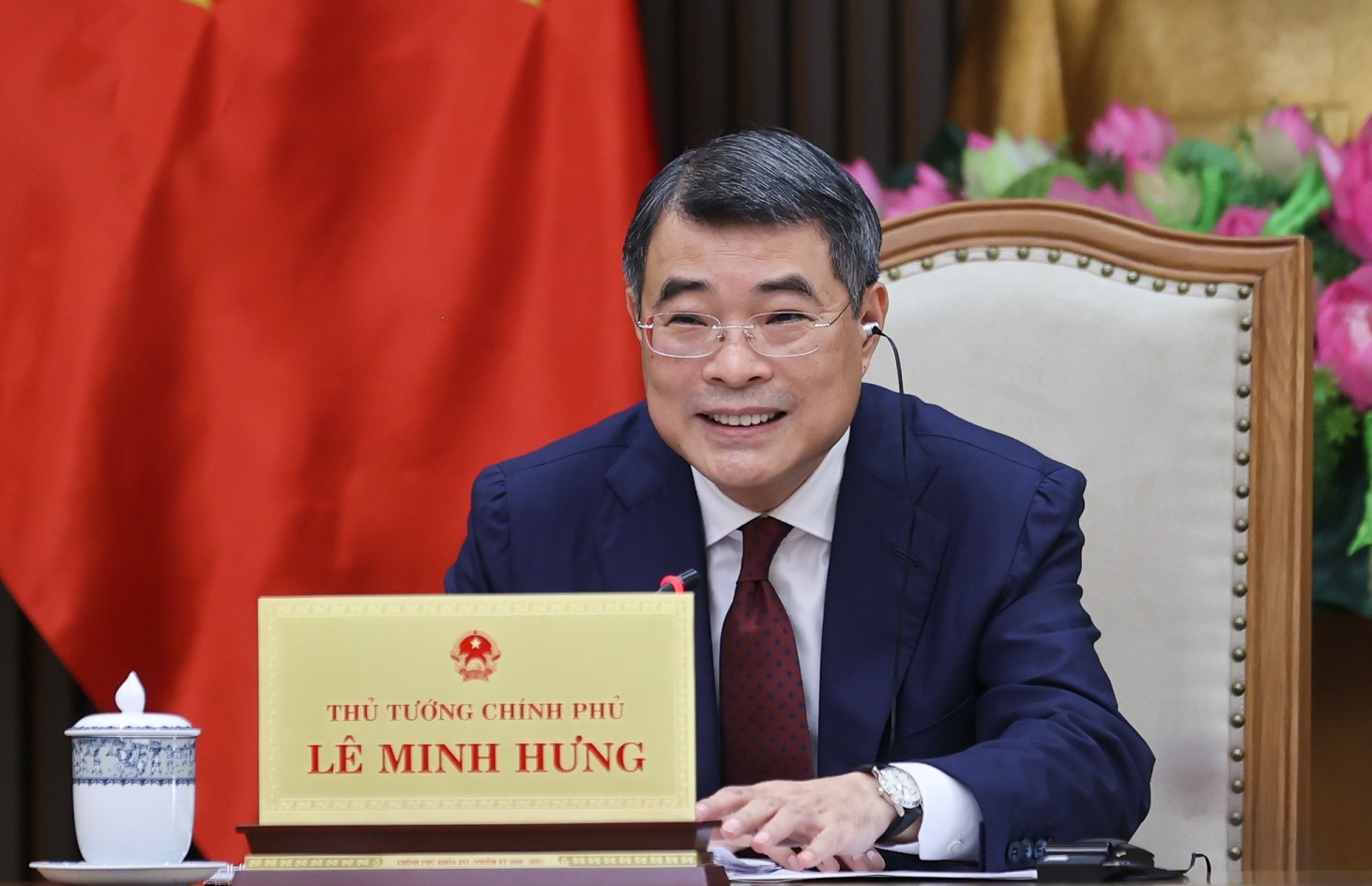 Thủ tướng Lê Minh Hưng điện đàm với Thủ tướng Trung Quốc Lý Cường