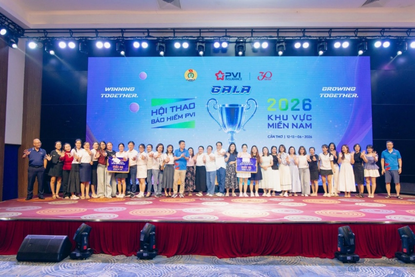 Hội thao PVI khu vực phía Nam năm 2026: Lan tỏa năng lượng, tinh thần đoàn kết và niềm tự hào PVI