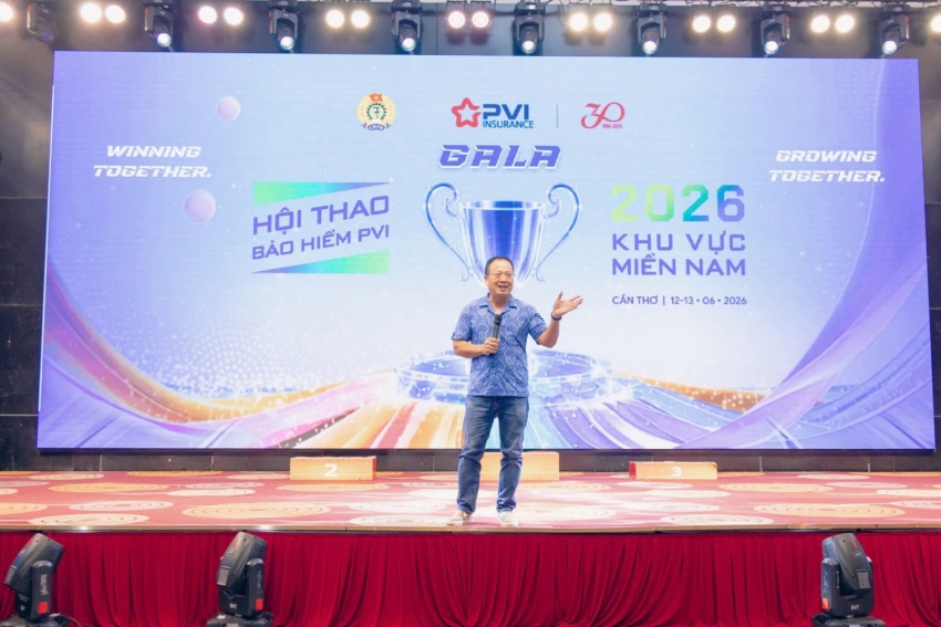 Hội thao PVI khu vực phía Nam năm 2026: Lan tỏa năng lượng, tinh thần đoàn kết và niềm tự hào PVI