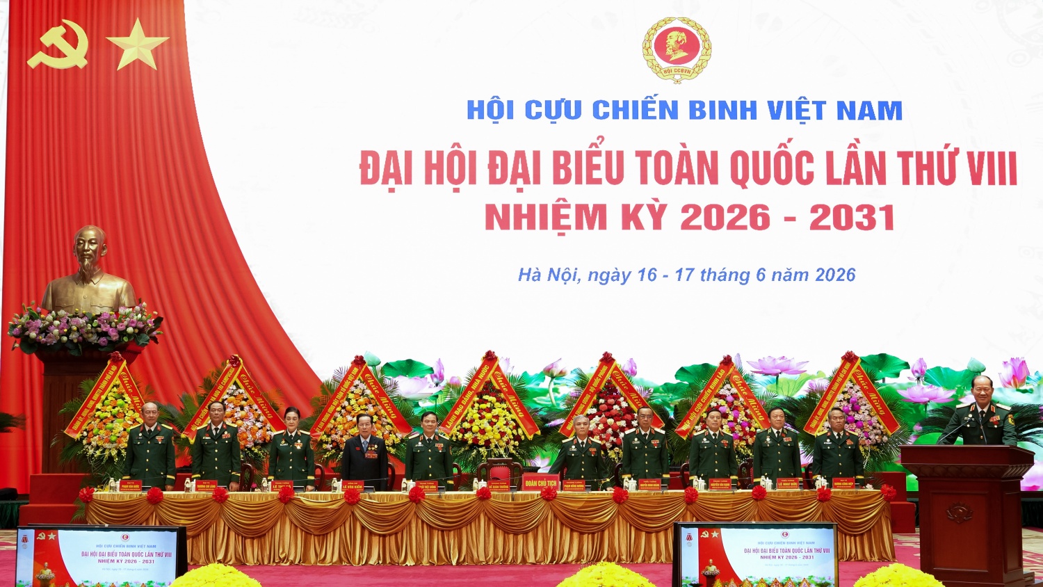 Đoàn đại biểu Hội CCB Petrovietnam tham dự Phiên thứ nhất Đại hội đại biểu Hội CCB Việt Nam lần thứ VIII Đoàn đại biểu Hội CCB Petrovietnam tham dự Phiên thứ nhất Đại hội đại biểu Hội CCB Việt Nam lần thứ VIII