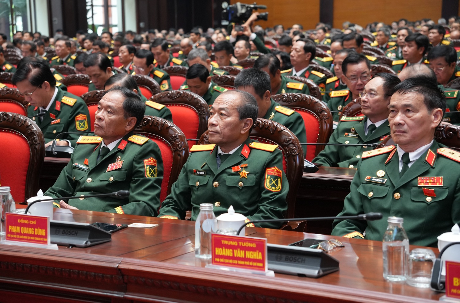 Đoàn đại biểu Hội CCB Petrovietnam tham dự phiên thứ nhất Đại hội toàn quốc Hội CCB Việt Nam lần thứ VIII
