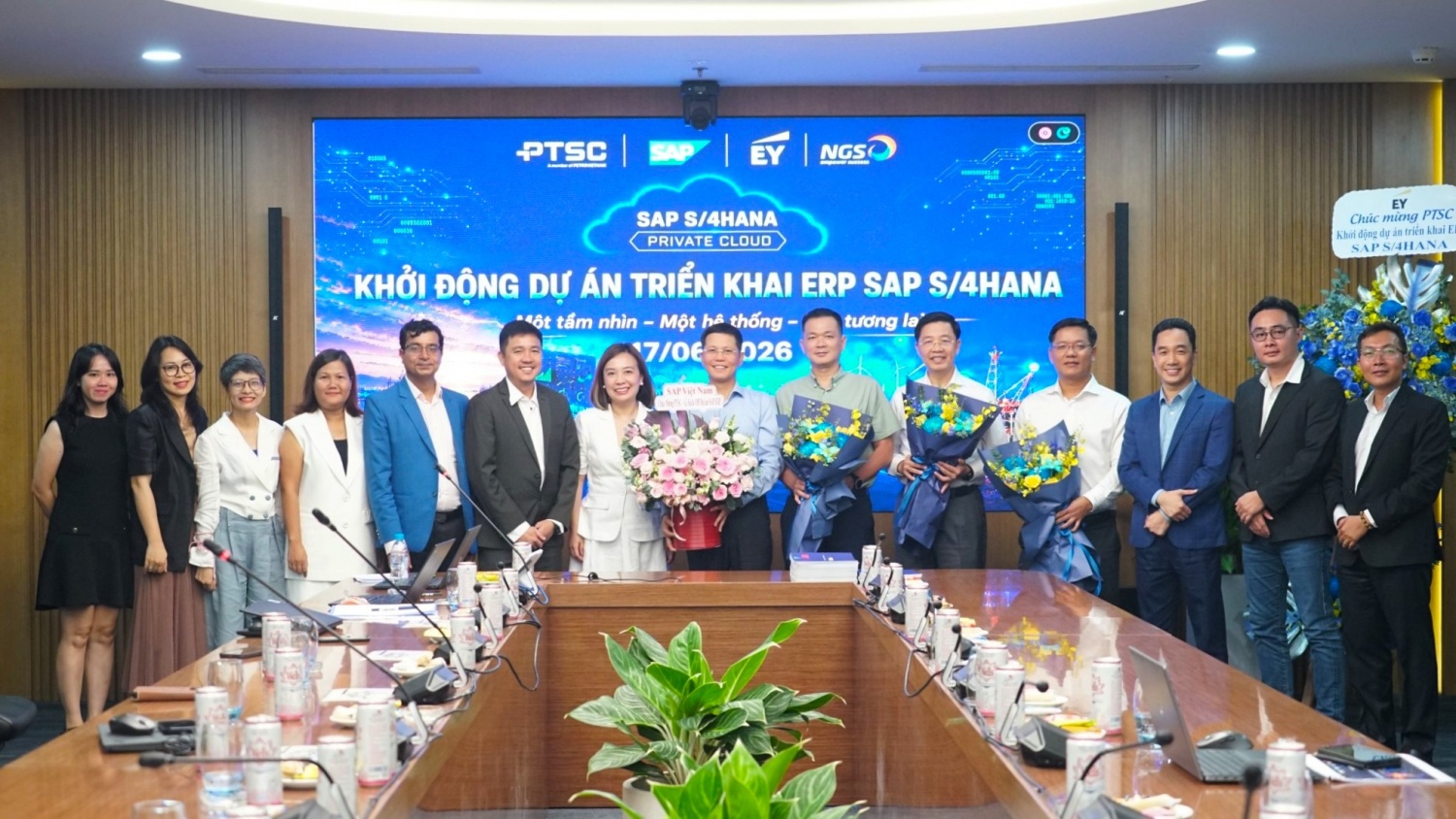 PTSC khởi động Dự án triển khai Hệ thống ERP SAP S/4HANA