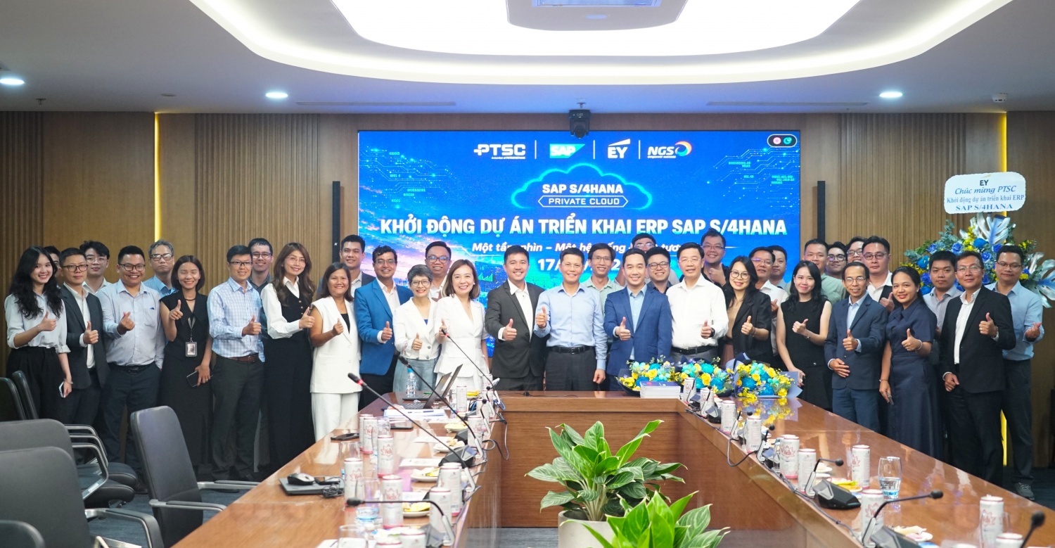 PTSC khởi động Dự án triển khai Hệ thống ERP SAP S/4HANA