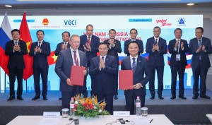 Thủ tướng Lê Minh Hưng chứng kiến trao văn kiện hợp tác giữa Petrovietnam với các doanh nghiệp năng lượng hàng đầu của Nga