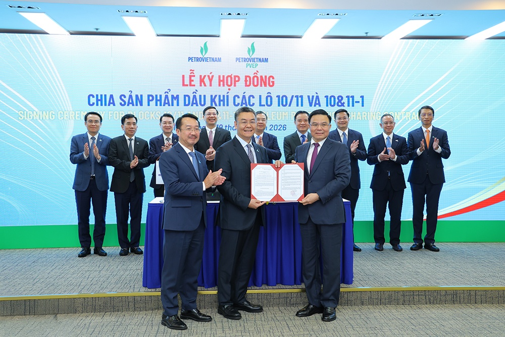 Petrovietnam ký kết các hợp đồng quan trọng, tạo động lực đảm bảo an ninh năng lượng và mục tiêu tăng trưởng 2 con số Petrovietnam ký kết các hợp đồng quan trọng, tạo động lực đảm bảo an ninh năng lượng và mục tiêu tăng trưởng 2 con số