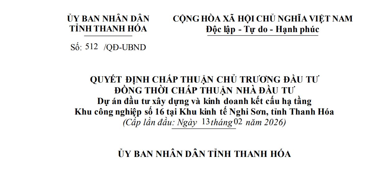 Thanh Hóa sắp có khu công nghiệp hơn 400ha tại Khu kinh tế Nghi Sơn